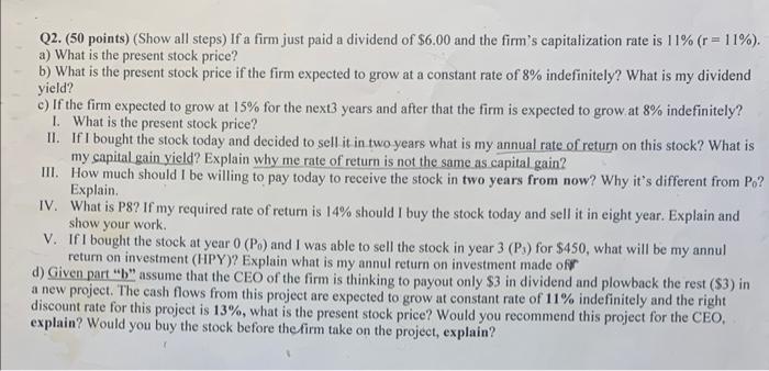 Please help me solve the last question part d, would you buy