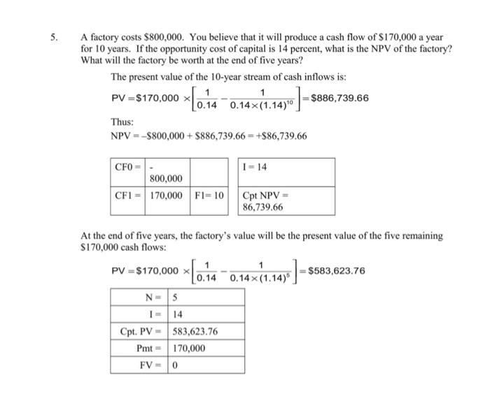  This is a question with the answer, the confusion is regarding