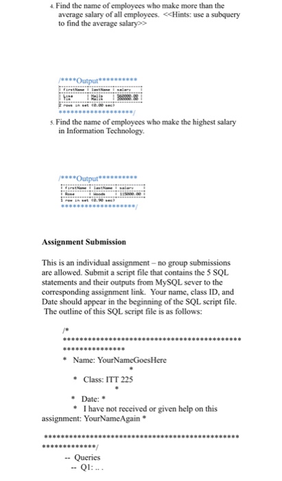 way to nest or a cascade query is to stick a query