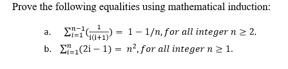 FORMAT Two parts (both required) Base case: prove P(b) Inductive step: assume