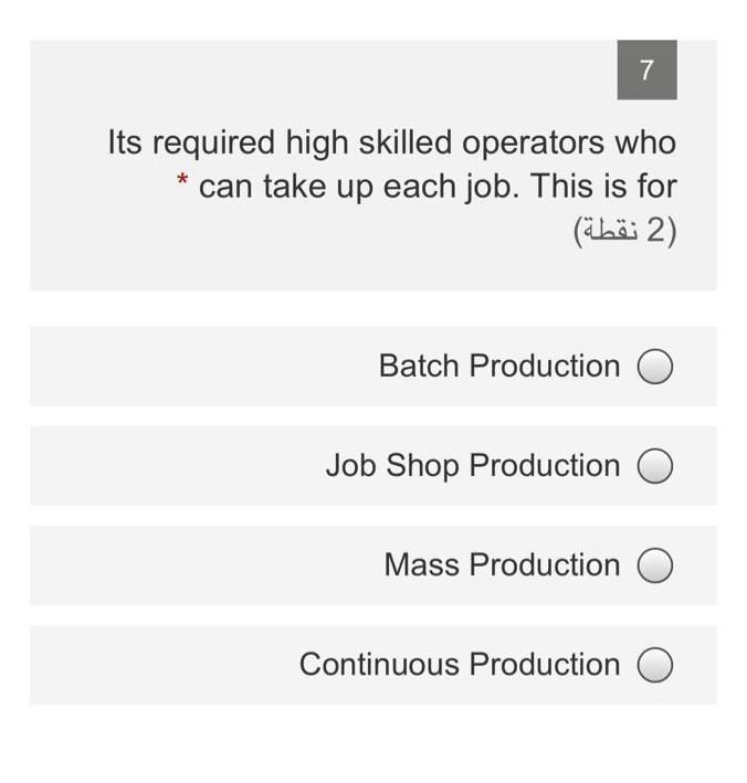 management activities without producing any O products All are true 4 Conversion