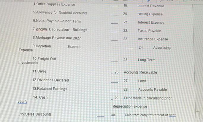 Cashow Corp. follow Statement of Financial Position Income or Retained Earnings Statement