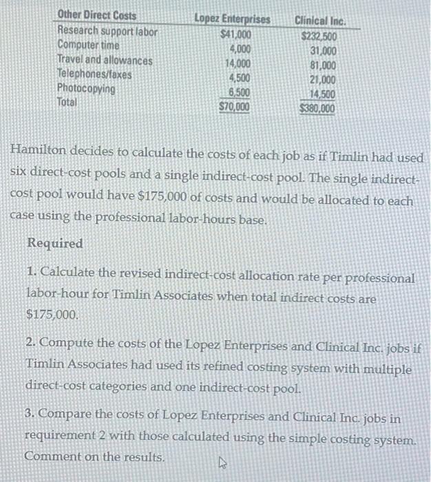 the managing partner of Timlin Associates, has just finished a tense phone
