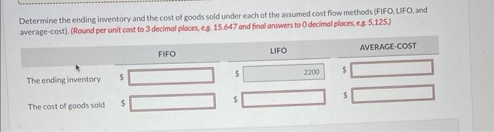 Colada Corp. Inc, had a beginning inventory of 100 units of Product