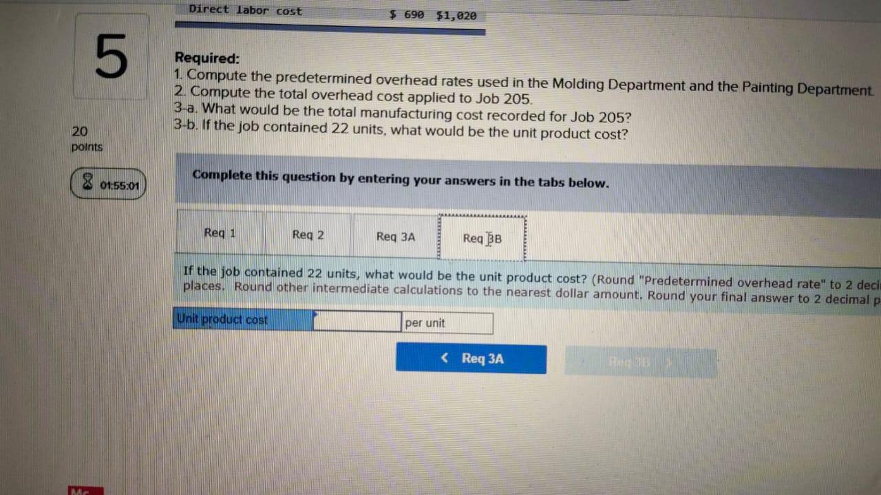 rate in the Painting Department is based on direct labor- hours. At