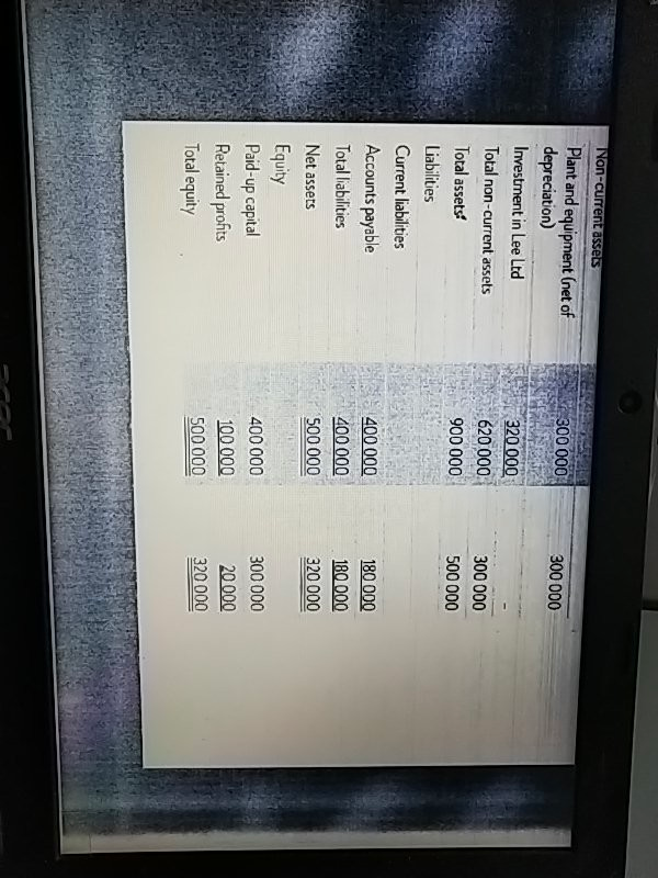 consolidation of the accounts of the parent company (Bazz Ltd) and its