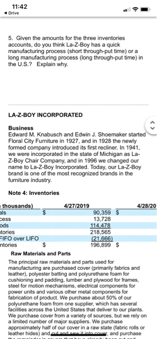products and then fabric products are produced in China? 3. There is