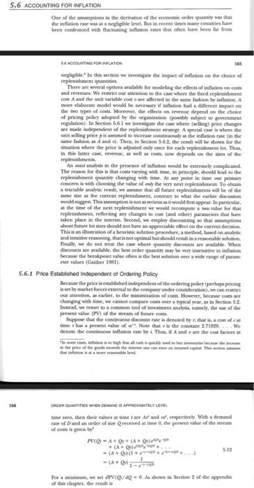 I would like to summarize this section, with an example for clarification,