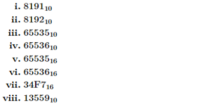  3. Work out the following problems from first principles without converting
