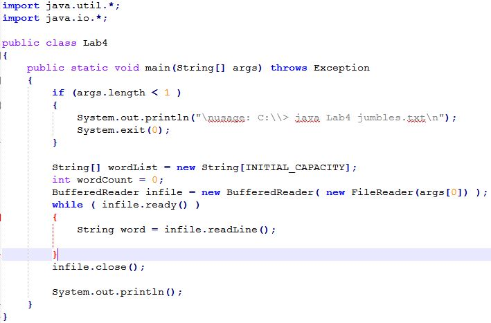  I have to make a Java code from scratch that has