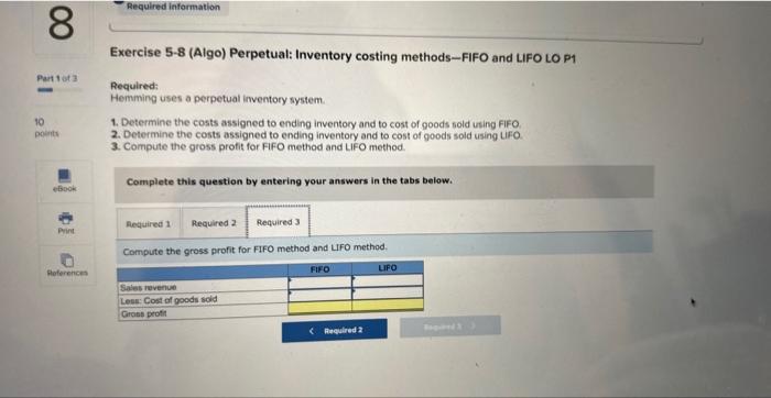 Company reported the following current-year purchases and sales for its only product.