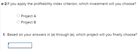 you require a return of 14 percent on your investment a-1 What