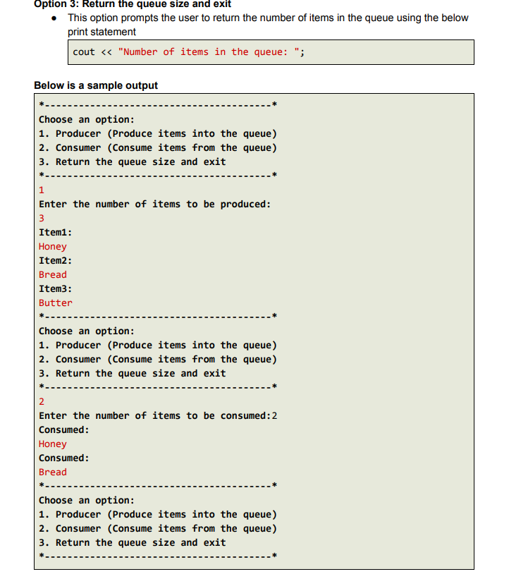 the array being circular* In this class you will build a queue