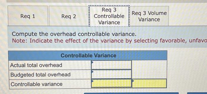 materials variance, including its price and quantity variances. Notei Indicate the effect