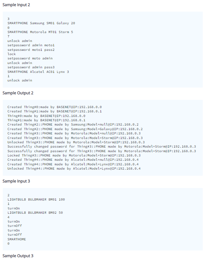 have a better understanding I appreciate it also do the SmartHome class
