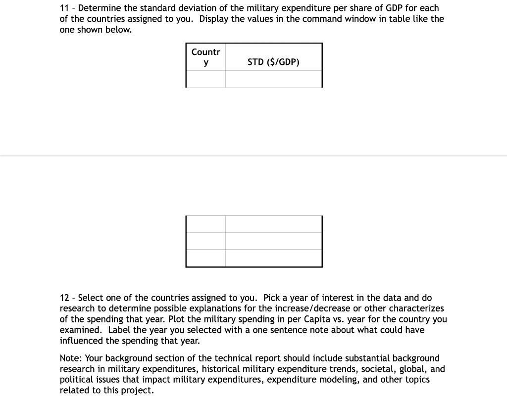 each step using the xlsread feature. Share of GDP (%) Local Currency