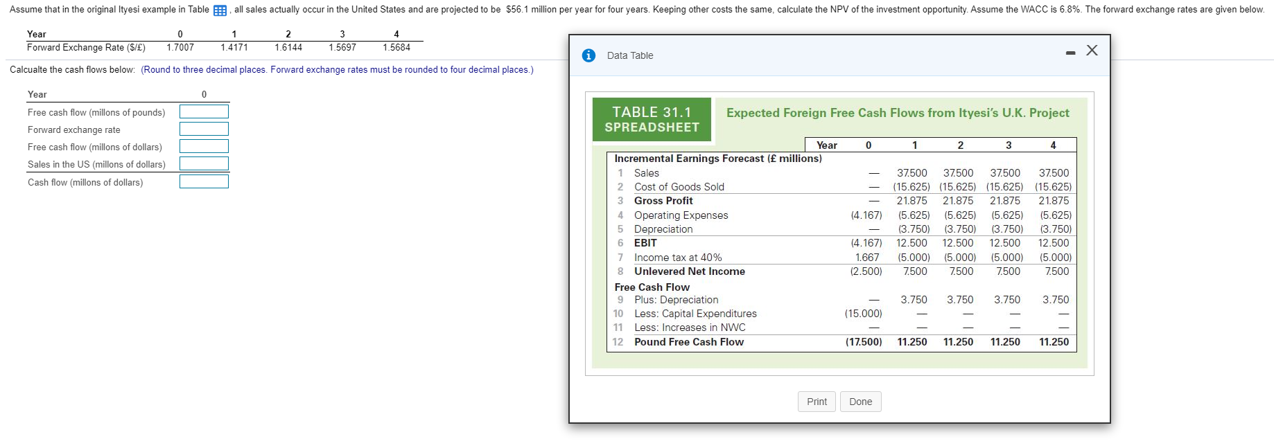 Assume that in the original Ityesi example in Table , all