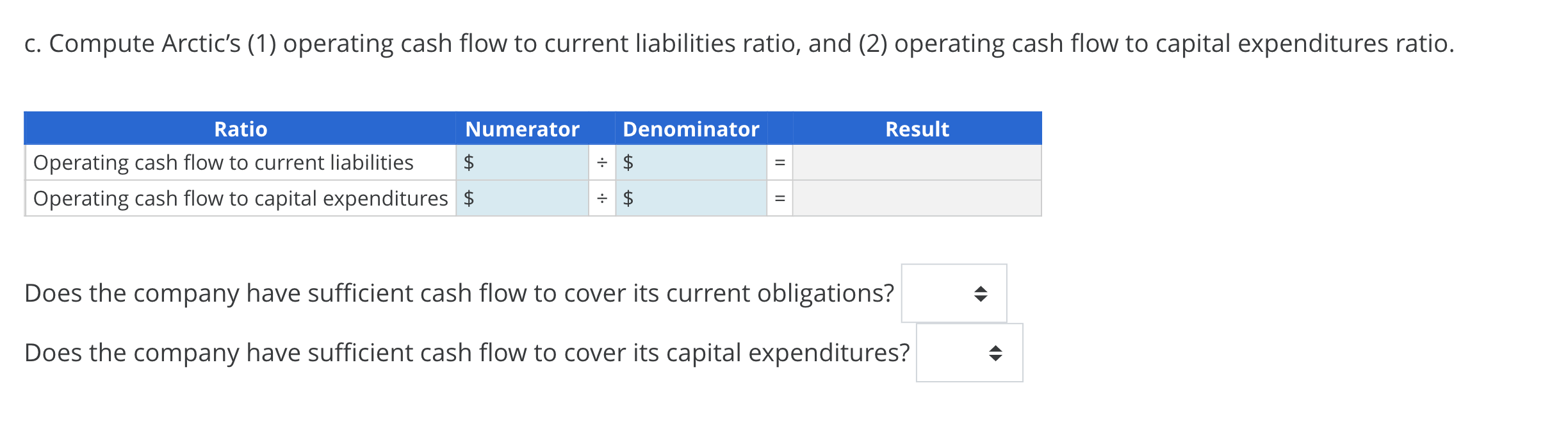 & 40,000 \\ \hline Inventory & 85,600 & 90,400 \\ \hline Prepaid