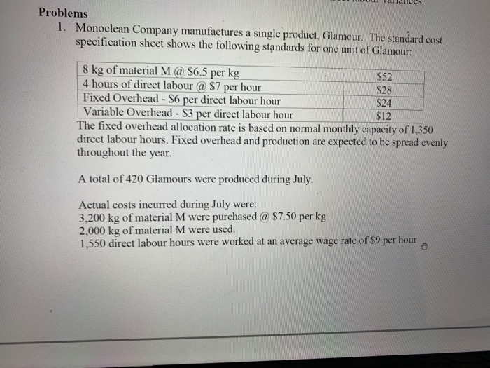  can u have an answers for problem 1 a and b