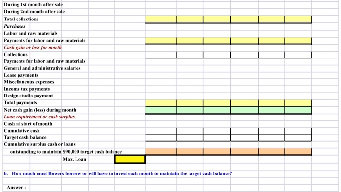 Part a. It then goes on to ask and answer a few