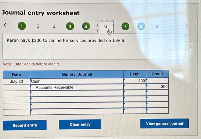 $350. July 6 One of Karen's mowers nalfunctions. Janine provides repair services