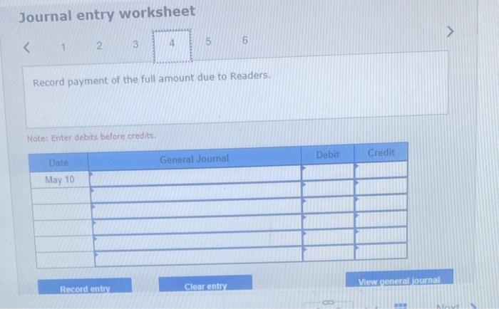 for freight costs of $120 on books purchased fron Readers. noy 5