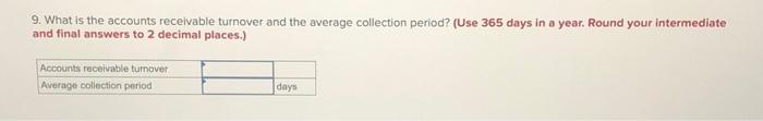 ratio? (Do not round intermediate calculations. Round your answers to the nearest