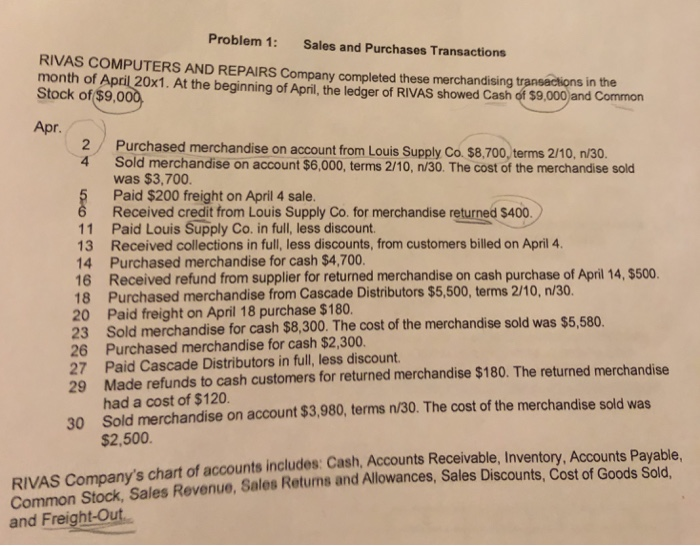  how can i add the missing amounts in problem 2? and