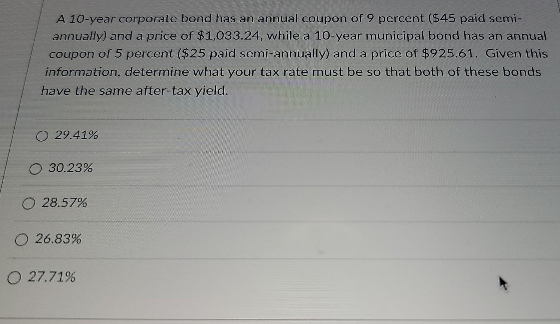 Need help with Finance Question, read it carefully and check your answer