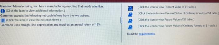 considering two options. Option 1 is to refurbish the current machine at