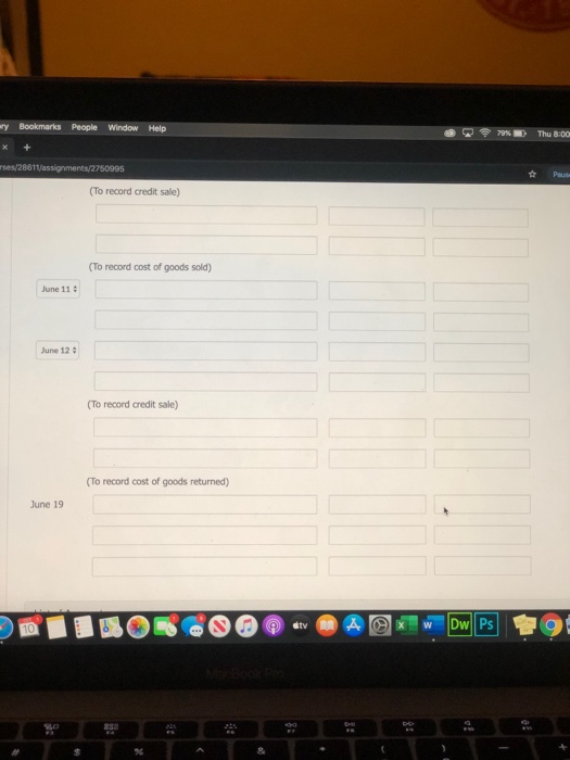-12 On June 10, Pharoah Company purchased $6,500 of merchandise from Cullumber