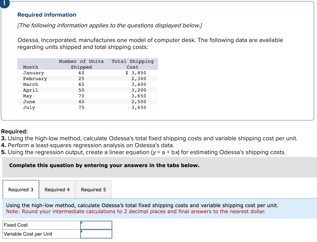 1)2) Using the regression output, create a linear equation (y=a+bx) for estimating