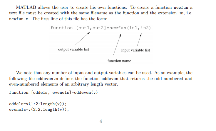  Need help with this matlab program part a and b ASAP