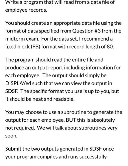 This is an extension of Programming Assignment #5. I recommend you