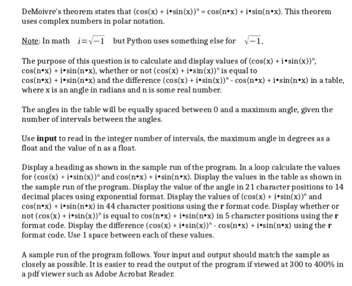 write a Python program that computes an approximation to e that is