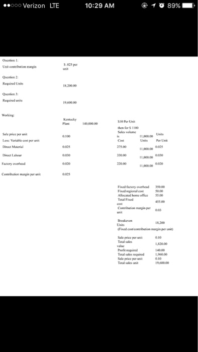  Flag this Question Louisville Jar Co. has processing plants in Kentucky