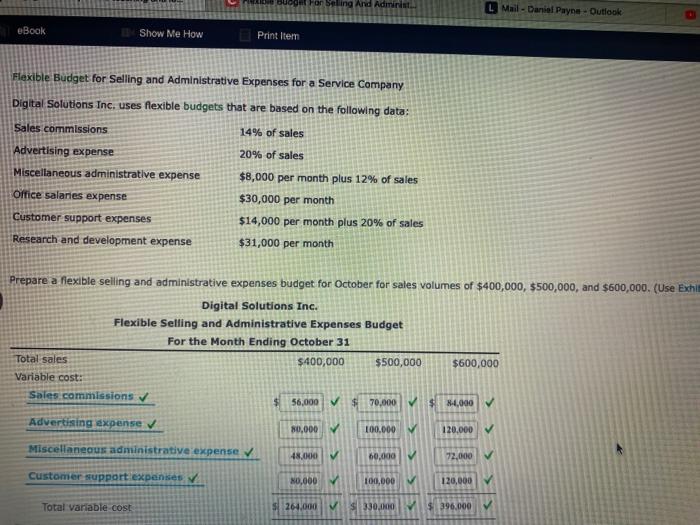  Got For Selling And Administ Mail - Daniel Payne - Outlook