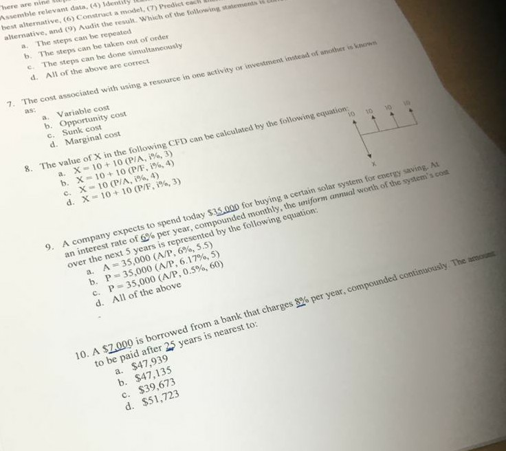 only final answer please is here are nine Assemble relevant data