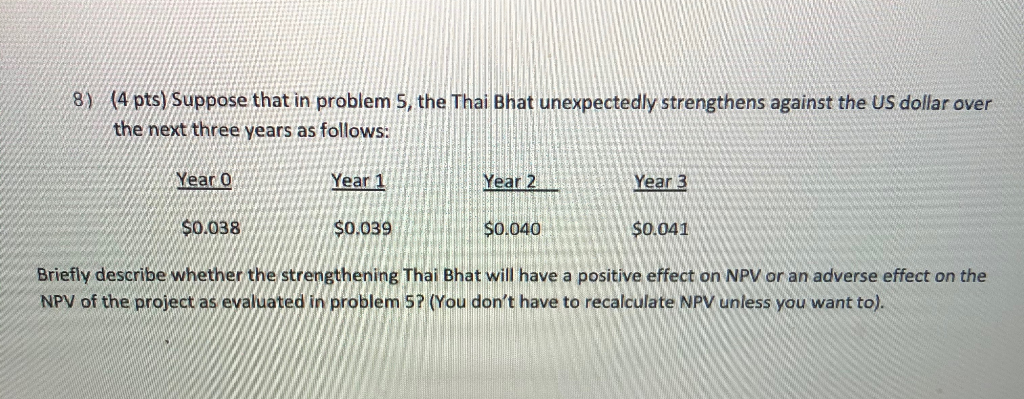 given below: -The project would require a manufacturing facility (plant), equipment and