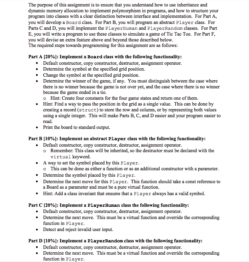 will be possible to play human-vs-human, human-vs-computer, or computer-vs-computer Tic-Tac-Toe, also called