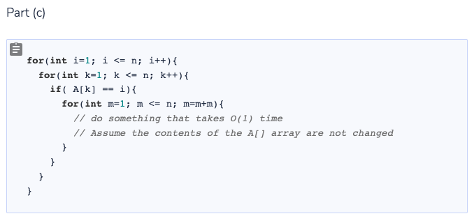function of the input (here, n). Submit your answers as a PDF