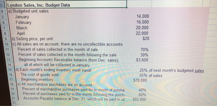  must include cell references (linking) thank you. i will like &