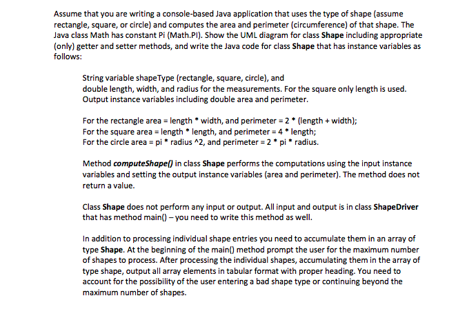  Assume that you are writing a console-based Java application that uses