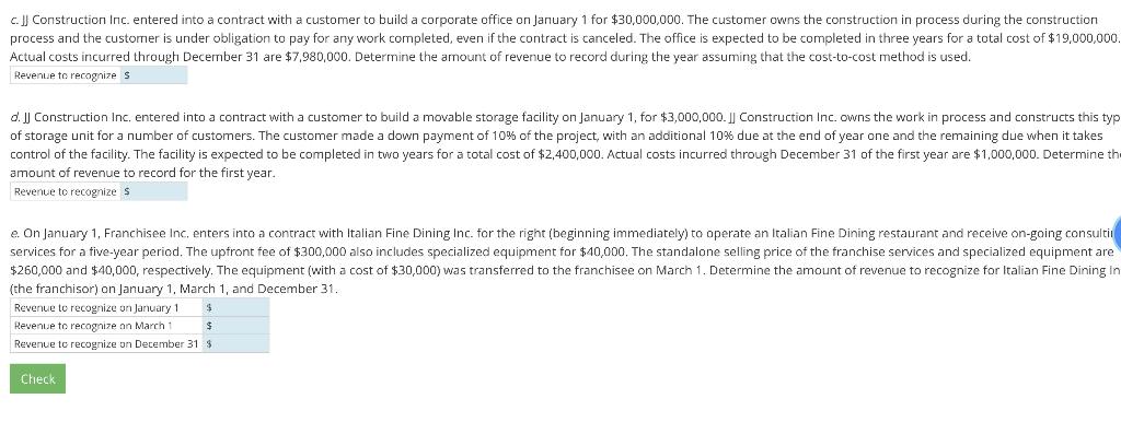 for each of the following separate cases. a. Organic Foods Inc. required