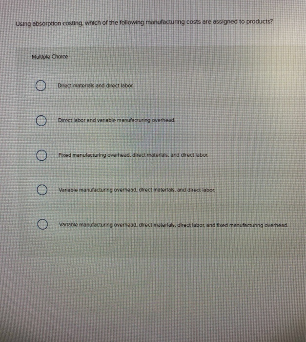 income statement? Multiple Choice o Gross margin o Cost of goods available