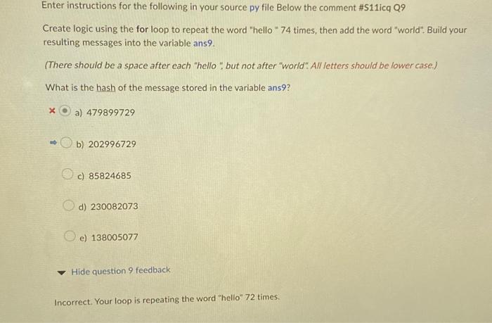  Enter instructions for the following in your source py file Below