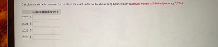 equipment for $142.360. The company expects to use the equipment for 11,550
