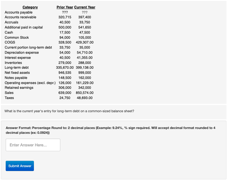 accept decimal format rounded to 4 decimal places (ex: 0.0924)) What is