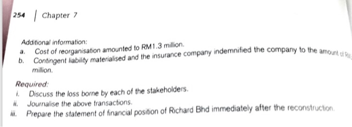 the trial balance Bhd found self in financial difficulty and decided to