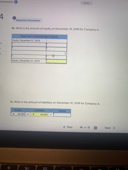 using accounting knowledge LO A1, P1 [The following information applies to the